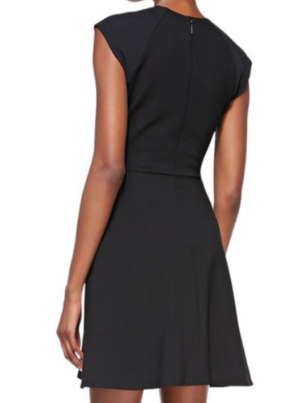 Rebecca Taylor Black Diamond‎ Wrap Dress Size 4 - Picture 4 of 10
